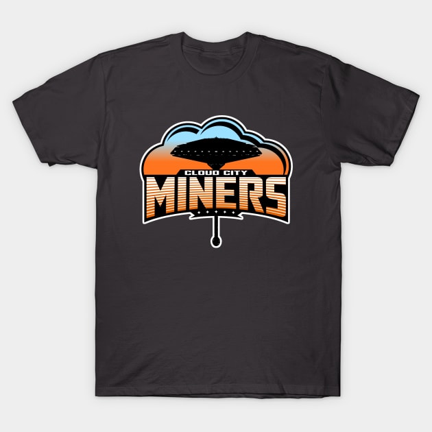 Cloud City Miners T-Shirt by AngryMongoAff